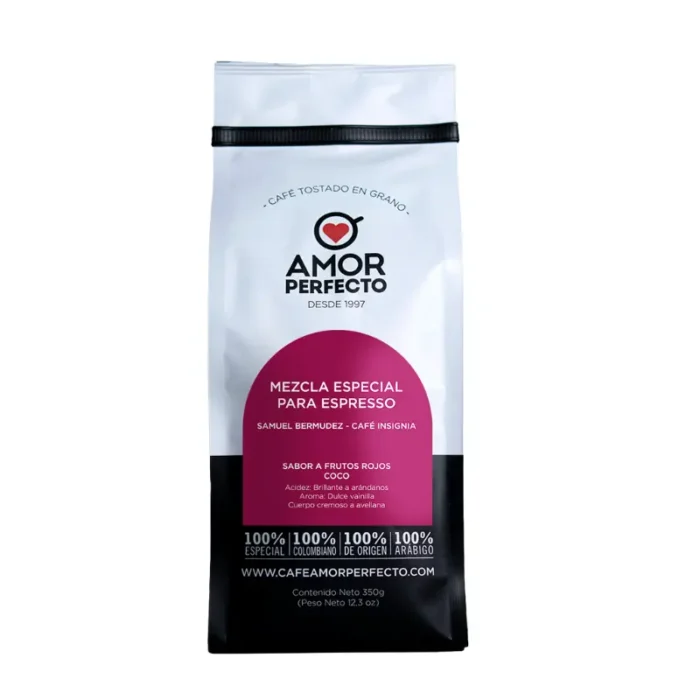 SPECIAL MIX FOR ESPRESSO SAMUEL BERMUDEZ & AMOR PERFECTO INSIGNIA